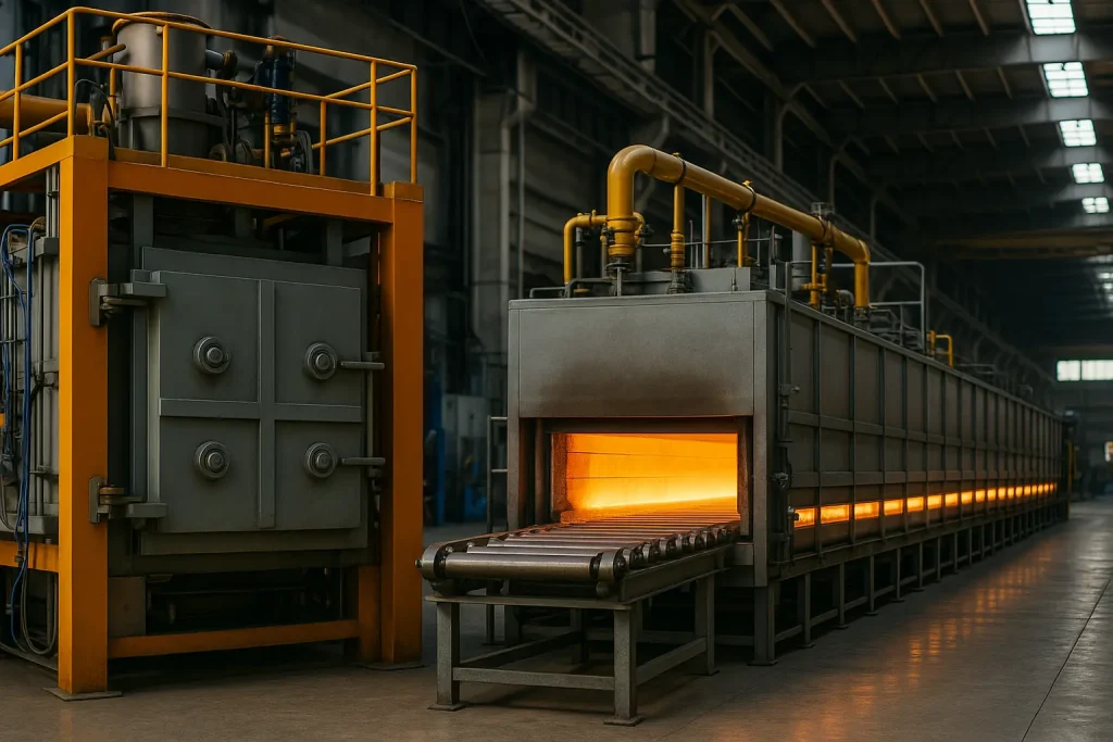 Batch vs Continuous line Furnaces
